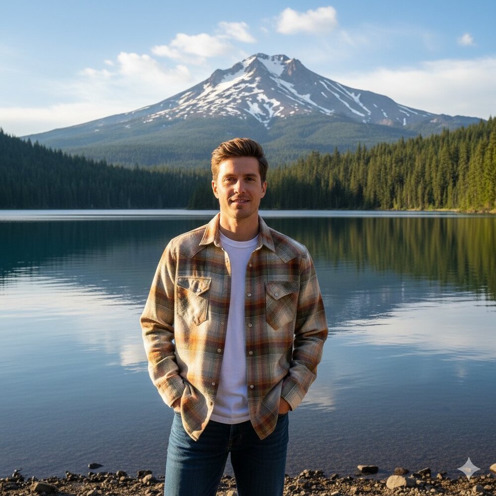 Pendleton Cotton Shirt, Men’s XL